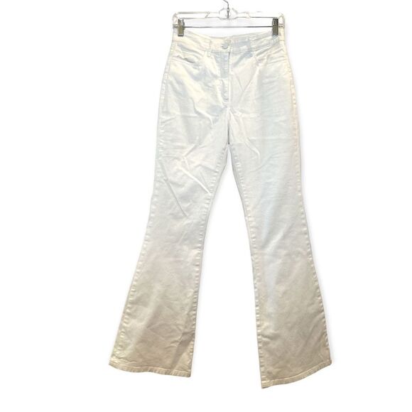 BABATON Aritzia white wide leg high rise pants size 4 - Picture 1 of 3